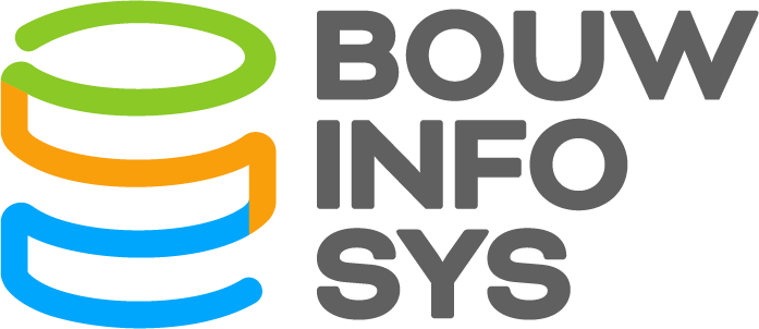 BouwInfosys logo hoog – naast elkaar